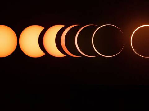 A qué hora se podrá observar el eclipse solar parcial el próximo 14 de octubre desde Ecuador