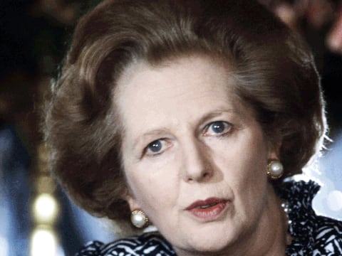 Sondeo a británicos coloca a Margaret Thatcher como la mujer más influyente de los últimos 200 años