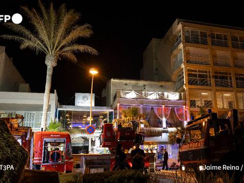 Hundimiento de un restaurante en Palma de Mallorca deja cuatro fallecidos y unos 21 heridos