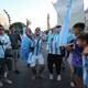 ¡Argentina, Argentina...! Miles de personas se toman las calles de Buenos Aires con la camiseta de Lionel Messi por la final del Mundial 2022