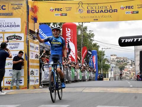 Chile se queda con la primera etapa de la Vuelta Ciclística al Ecuador