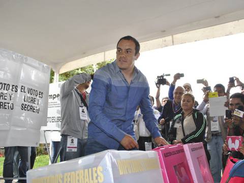 Cuauhtémoc Blanco puso fin a 36 horas de huelga de hambre
