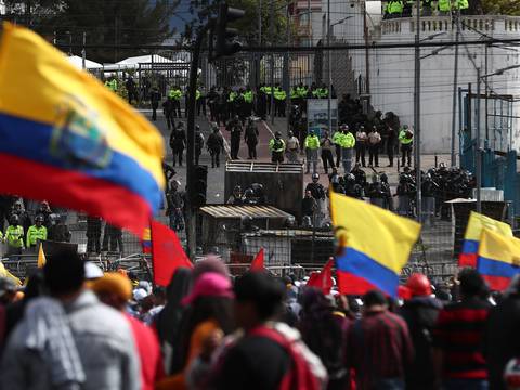 Venezolanos tienen el chip de la protesta social y se denuncia que algunos participan en el paro nacional de Ecuador, pese a que sus dirigentes advierten que no deben intervenir y piden cautela