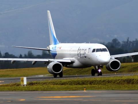 Aerolínea Tame, que entrará en liquidación, mantiene doce rutas nacionales e internacionales