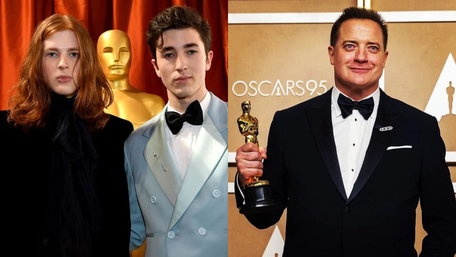 “Como si el aire me llegara por un tubito”: estos son los hijos de Brendan Fraser, a quienes dedicó sus emotivas palabras en los Oscar 2023