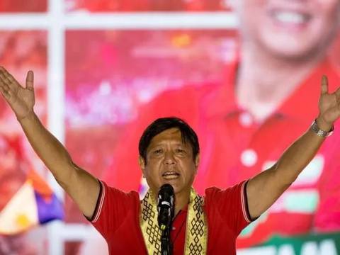 “Bongbong” Marcos, el hijo del exgobernante militar filipino Ferdinand Marcos que trae a la familia de vuelta al poder
