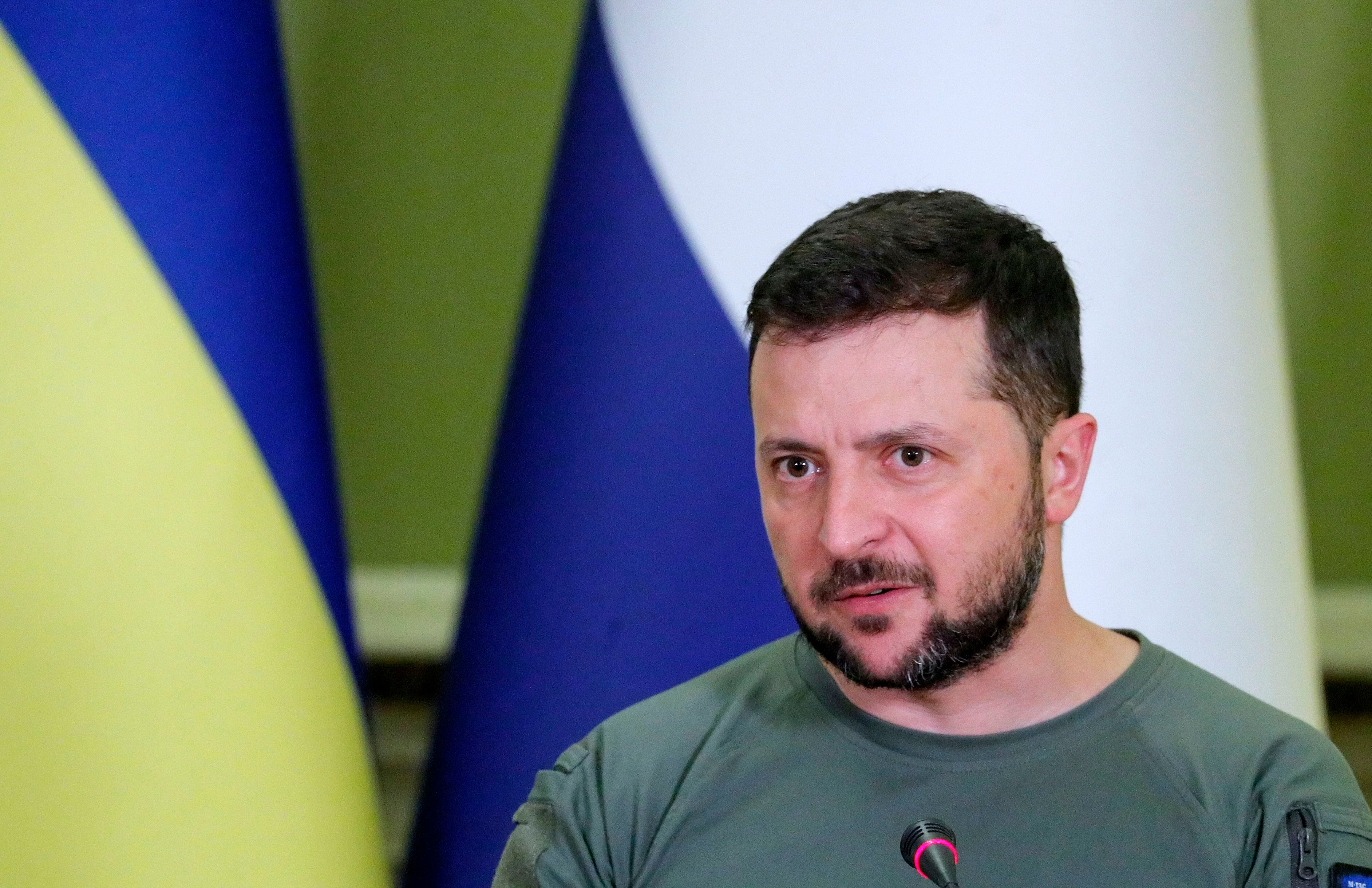 Volodimir Zelenski pide a Europa responder con más sanciones a la guerra rusa del gas