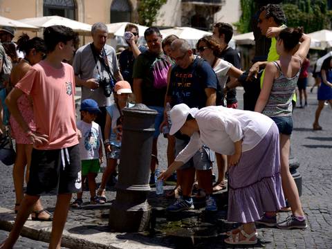 Italia afectada por escasez de agua