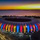 De amarillo, azul y rojo se iluminó el estadio Beira-Rio por el fichaje de Enner ‘Superman’ Valencia al Inter de Porto Alegre  