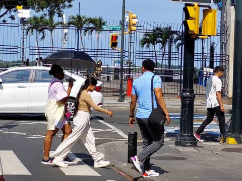 Guayaquil soportó la temperatura más alta de mayo: 36.3 grados este sábado 4, informó el Inamhi