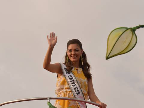 Miss Universo participa en pregón y cena benéfica en Santo Domingo