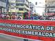 Mejorar presupuestos a entidades y pagar deudas entre reclamos en marcha del Día del Trabajo en Esmeraldas