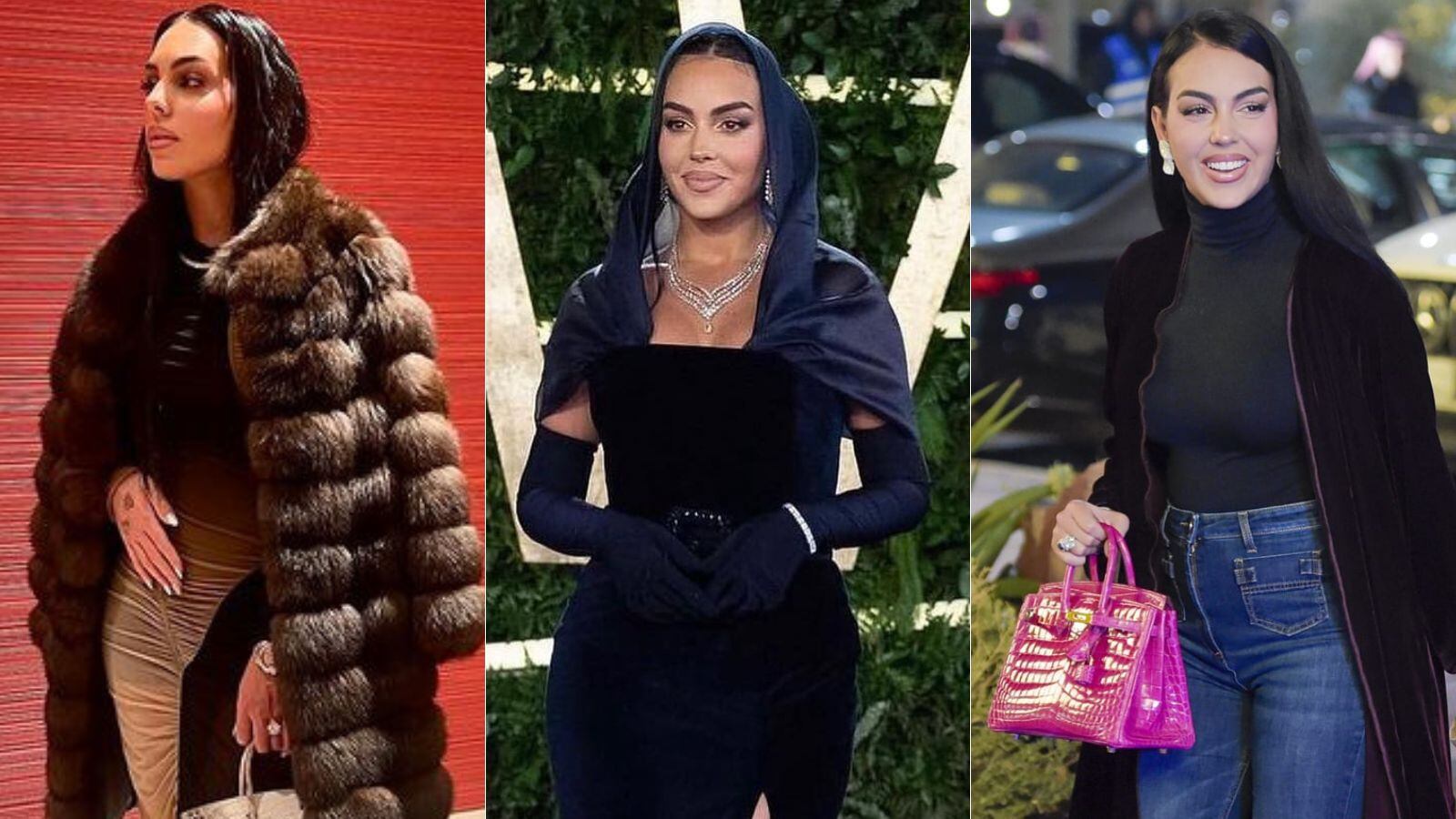 Así adapta Georgina Rodríguez su particular estilo de vestir a las normas de Arabia Saudí
