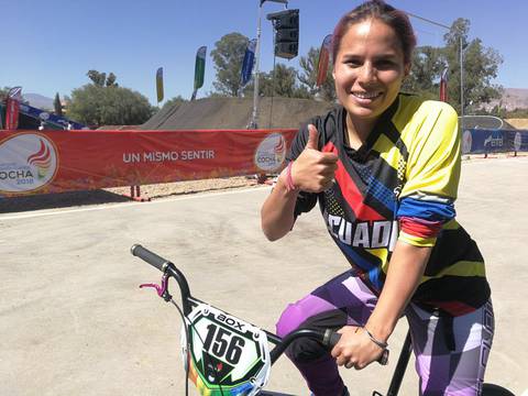 Ecuador suma dos medallas de oro en ciclismo BMX gracias a Alfredo Campo y Doménica Azuero