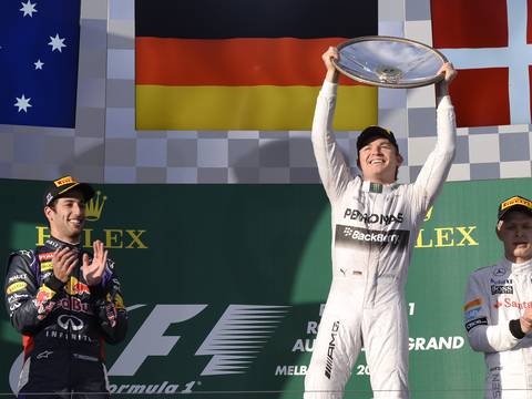 Rosberg, sorpresa en Australia
