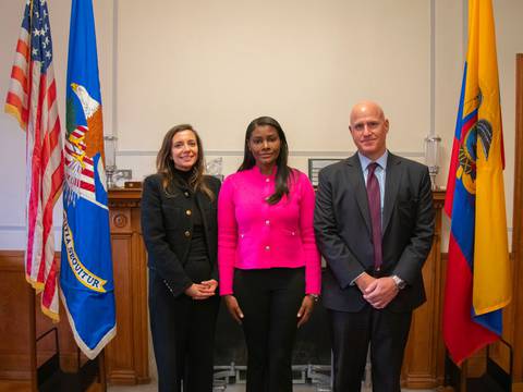 La fiscal Diana Salazar se reunió con la fiscal general adjunta de la División Penal del Departamento de Justicia de EE.UU., Nicole Argentieri