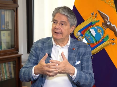 Guillermo Lasso dice que el 90 % de la violencia en el país es por disputas entre pandillas y grupos delincuenciales