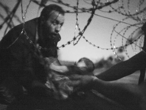El drama de los refugiados fue premiado en el World Press Photo 2016
