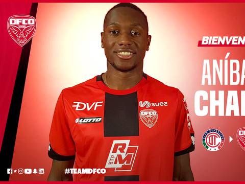 Aníbal Chalá fue convocado por el Dijon para enfrentar al Lyon en la Ligue 1