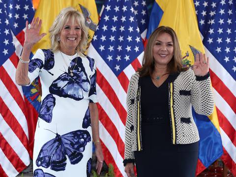 Estos fueron los outfits de las primeras damas María de Lourdes Alcívar de Lasso y Jill Biden durante su visita a Ecuador: ¡Reinan los tonos neutros!