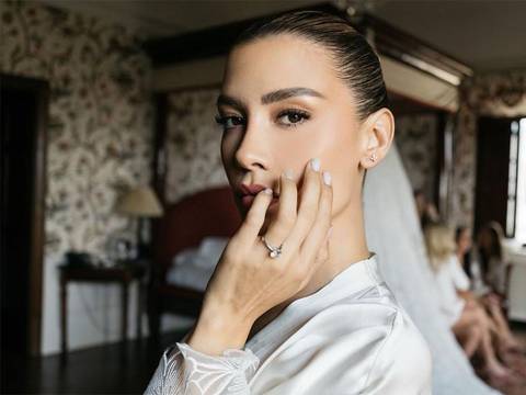 Michelle Salas termina con los rumores sobre su “boda y divorcio” con Danilo Díaz y comparte las fotos de su luna de miel: ¿Cuál fue el destino que escogió la pareja para su primera parada?