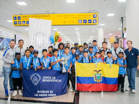 Campeones con propósito: el éxito de los niños del Atlético de Madrid Ecuador y de la Junta de Beneficencia de Guayaquil
