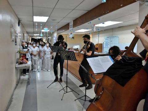 El Festival de Artes Vivas de Loja lleva su propuesta a los hospitales