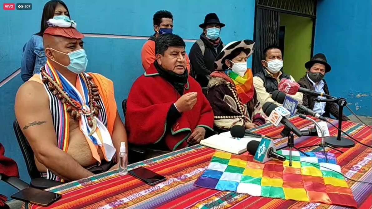 Election of the Postura election al movimiento indígena de la Conaie |  Politics |  Notice