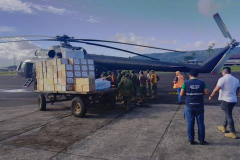 Al Puyo serán trasladados cuerpos de fallecidos en accidente de helicóptero