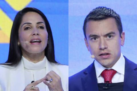 Debate presidencial entre Luisa González y Daniel Noboa se desarrollará en un contexto distinto al de la primera vuelta