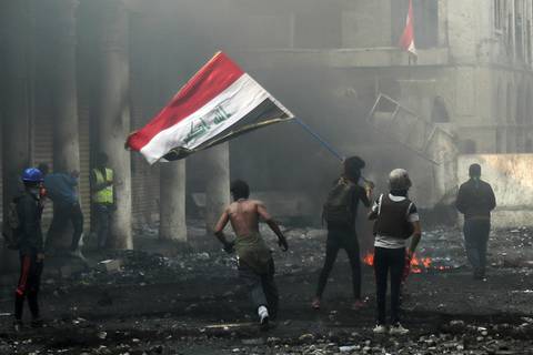 Protestas en Irak dejan tres muertos y al menos 58 heridos