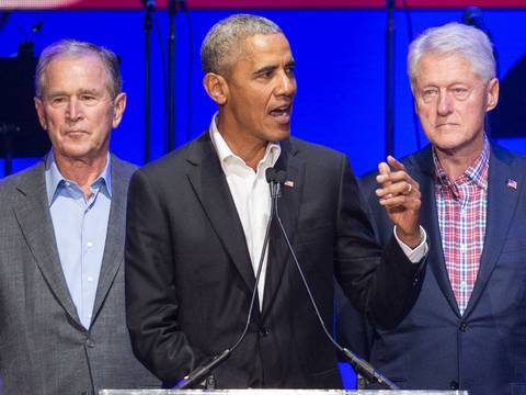 Expresidentes estadounidenses Obama, Bush y Clinton listos para vacunarse públicamente contra el COVID-19