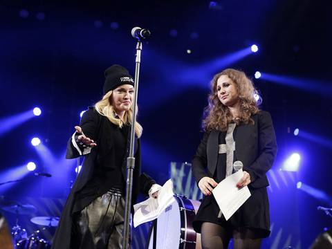 Madonna y las Pussy Riot critican al gobierno de Rusia