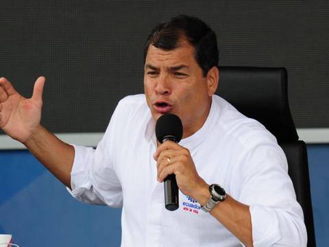 Rafael Correa anuncia reformas al COIP para incrementar sanción al microtráfico