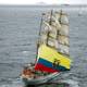 El BAE Guayas cruzó Cabo de Hornos y hoy saluda a Chile