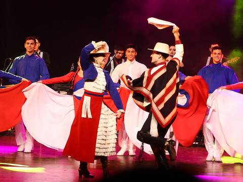El Ballet Folclórico de Chile dará funciones gratuitas en Guayaquil, Daule, Cuenca y Manta desde la próxima semana