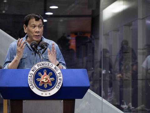 Rodrigo Duterte: La presidencia de Filipinas no es para mujeres