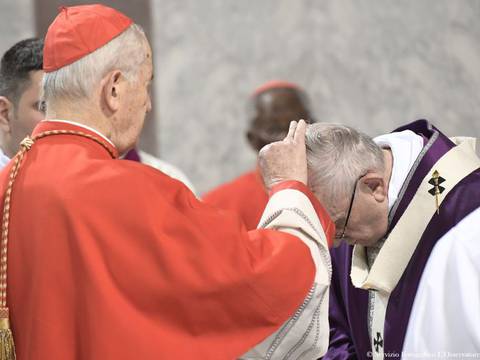 En Miércoles de Ceniza, el papa Francisco invita a ‘hacer el bien’