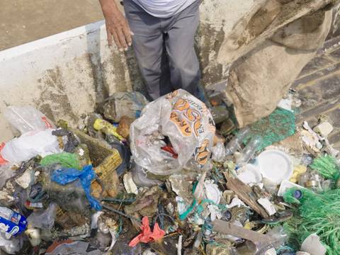 Más de 500 kilogramos de desechos fueron recolectados en la playa San José 