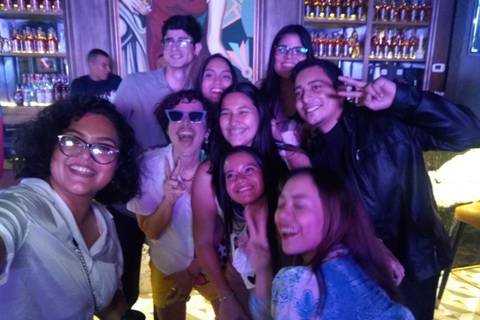Con muchos ‘selfies’ y perreo al atardecer: así fue la fiesta de Suerte TV por sus 100.000 suscriptores y que celebró “el trabajo soñado” de sus presentadores