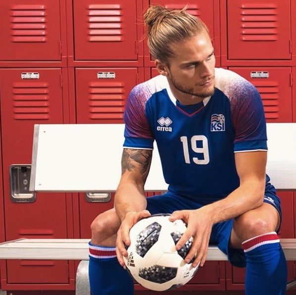 Rurik jugador de Islandia, revoluciona las redes sociales por su atractivo físico | Fútbol | Deportes | Universo