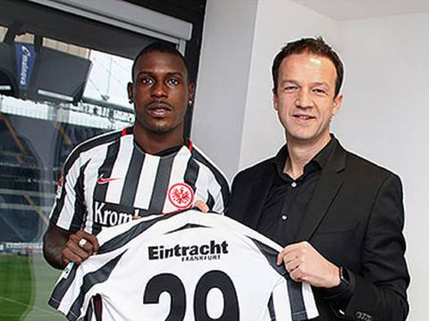 Eintracht Frankfurt presentó a Andersson Ordóñez