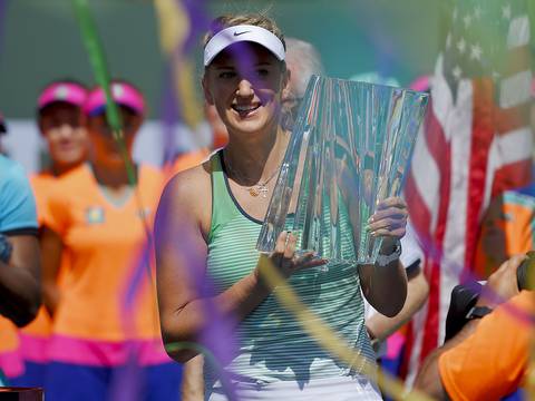 Victoria Azarenka conquistó sin problemas el torneo de Indian Wells