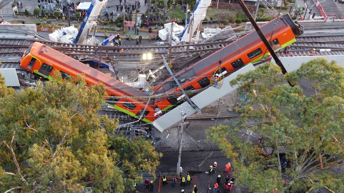 Piden respuestas por el fatal accidente de metro en México | Internacional  | Noticias | El Universo
