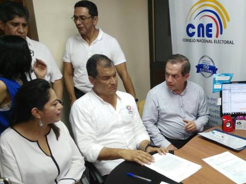 Rafael Correa se desafilió de Alianza PAIS