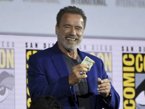 Arnold Schwarzenegger presenta ‘Terminator: Dark Fate’ en la Comic Con