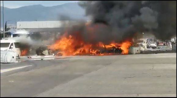 En México, camión pierde el control y derrama líquido inflamable;  explosión deja al menos 15 muertos |  Internacional |  Noticias