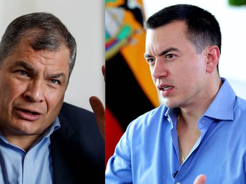A llorar a la llorería: Daniel Noboa se mofa de Rafael Correa luego de rechazo de medidas en la CIJ