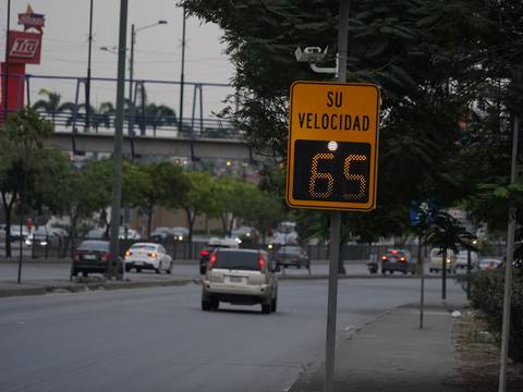 Estos puntos de vías de Guayaquil son los que más registran notificaciones de fotorradares por exceso de velocidad 