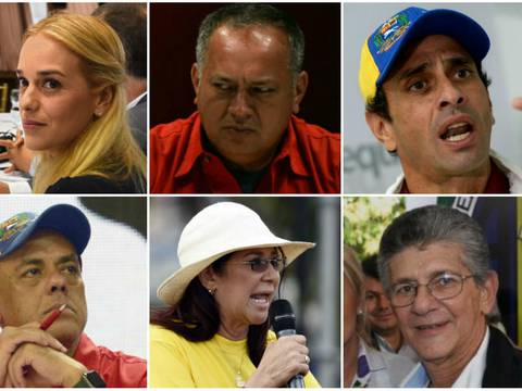 Los pesos pesados de las elecciones legislativas en Venezuela